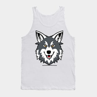 cute wolf Tank Top